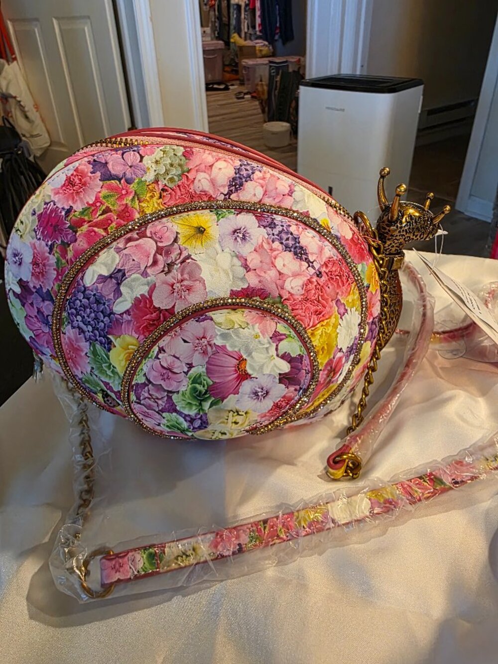 Betsey Johnson Snailed It Small Crossbody Bag